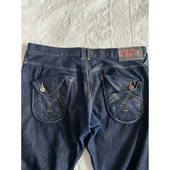 Marquee Vega Co Indigo Blue Men's Ringspun Selvedge Denim Jeans 42W X 30L (40) - Picture 16 of 16